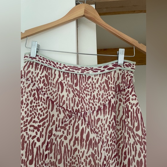 Blumarine Leopard Jade Beading Skirt - Picture 4 of 8